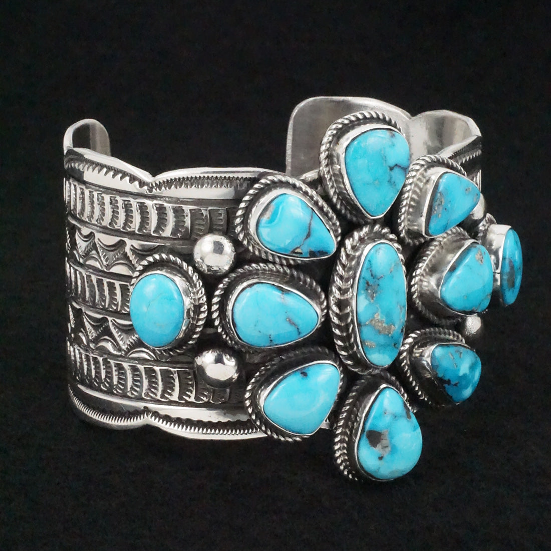 Tillie Jon Turquoise & Sterling Silver Bracelet