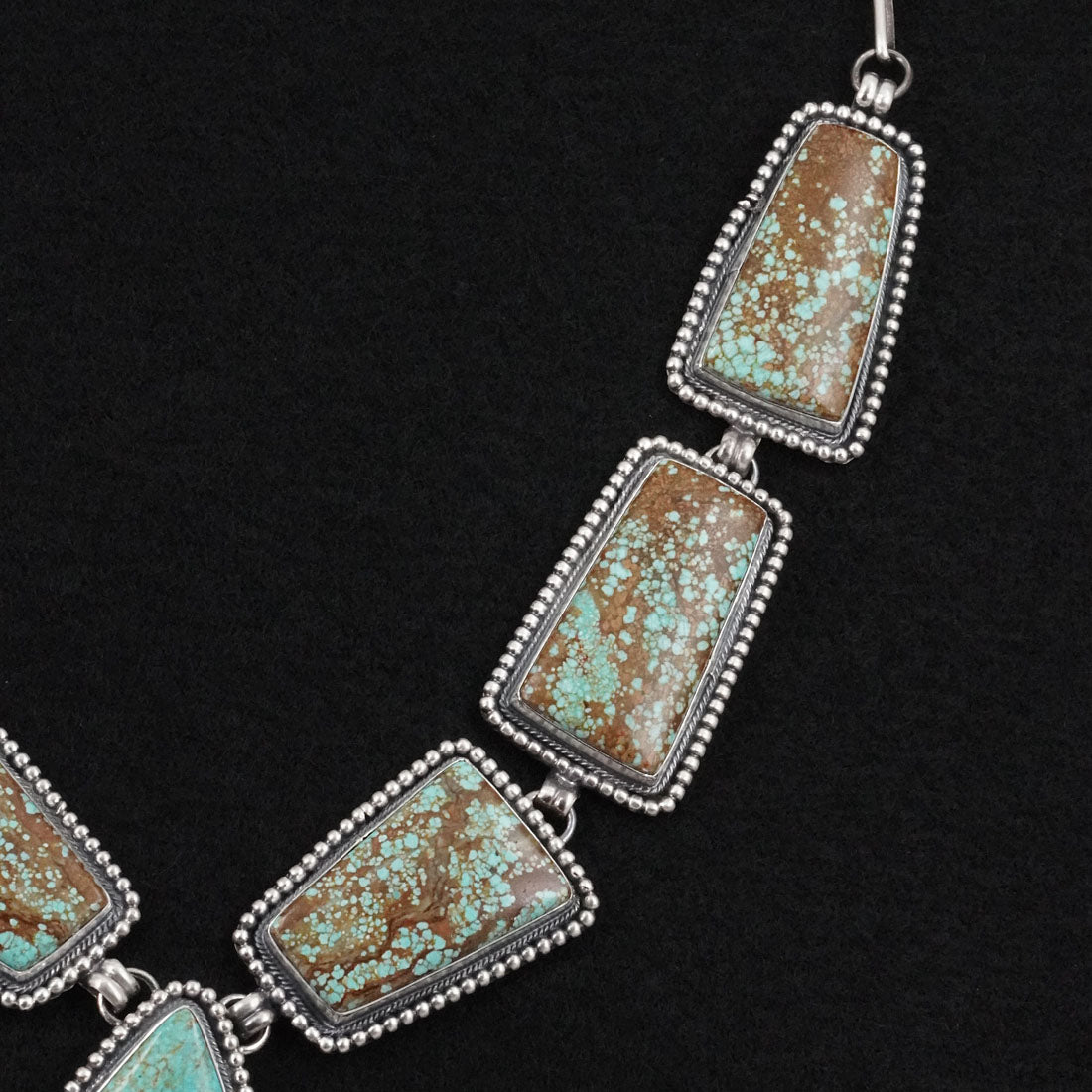 Darrin Livingston Turquoise & Sterling Silver Necklace Set