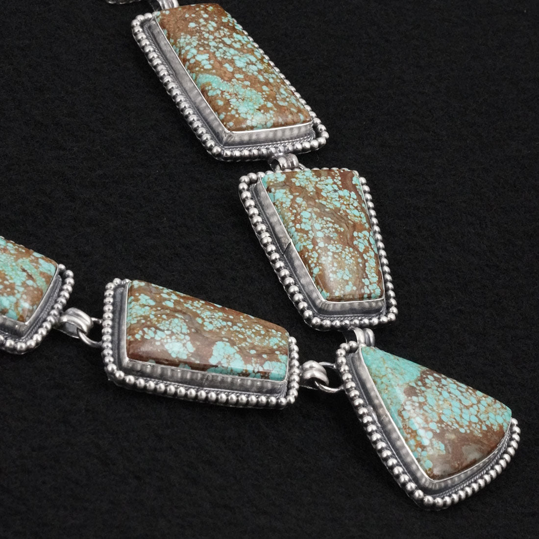 Darrin Livingston Turquoise & Sterling Silver Necklace Set