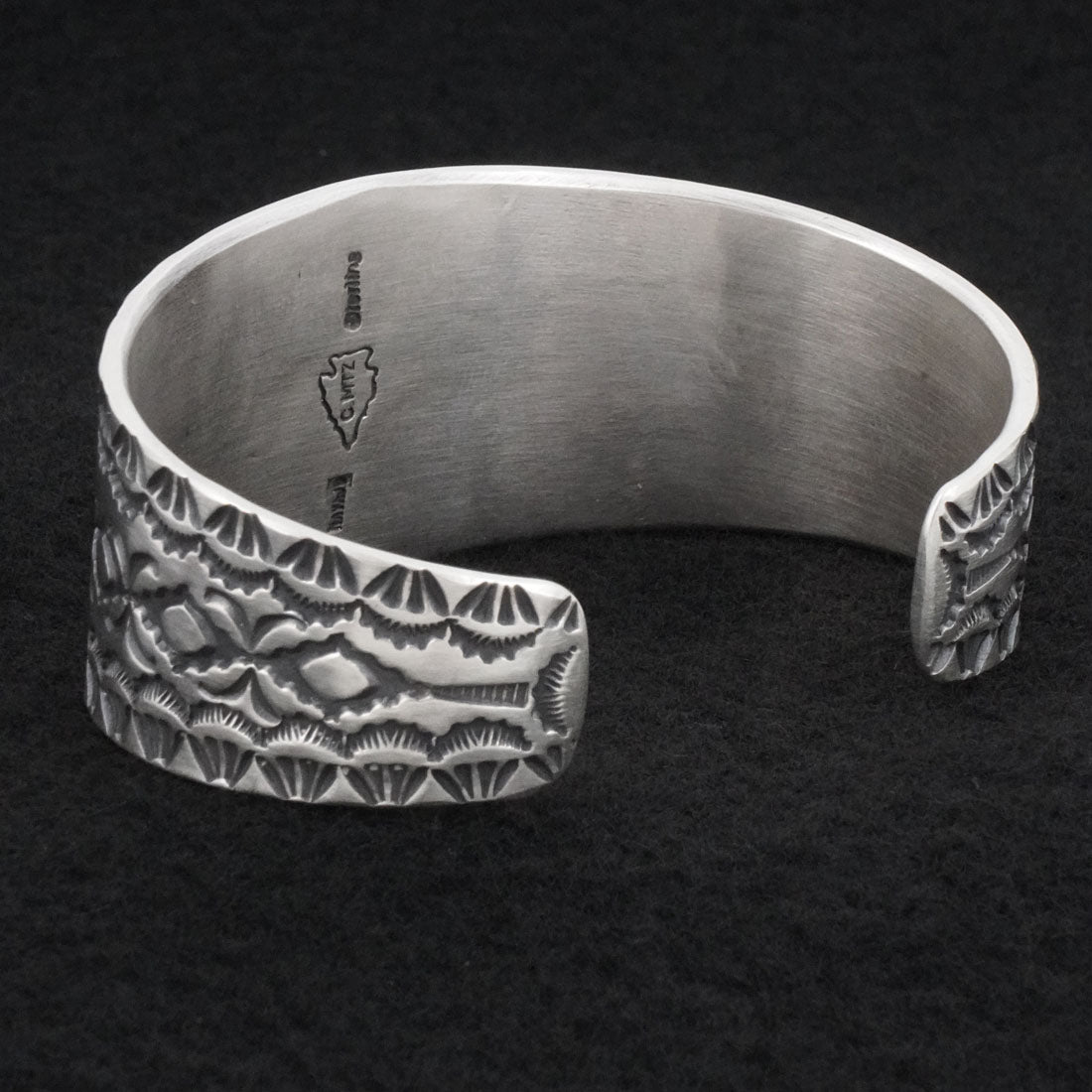 Calvin Martinez Turquoise & Sterling Silver Bracelet