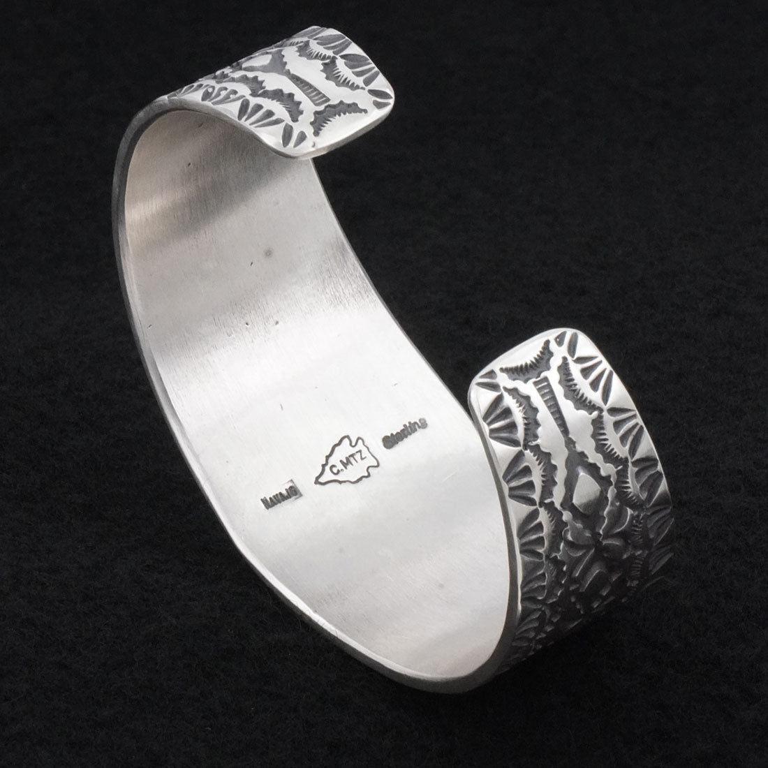 Calvin Martinez Turquoise & Sterling Silver Bracelet