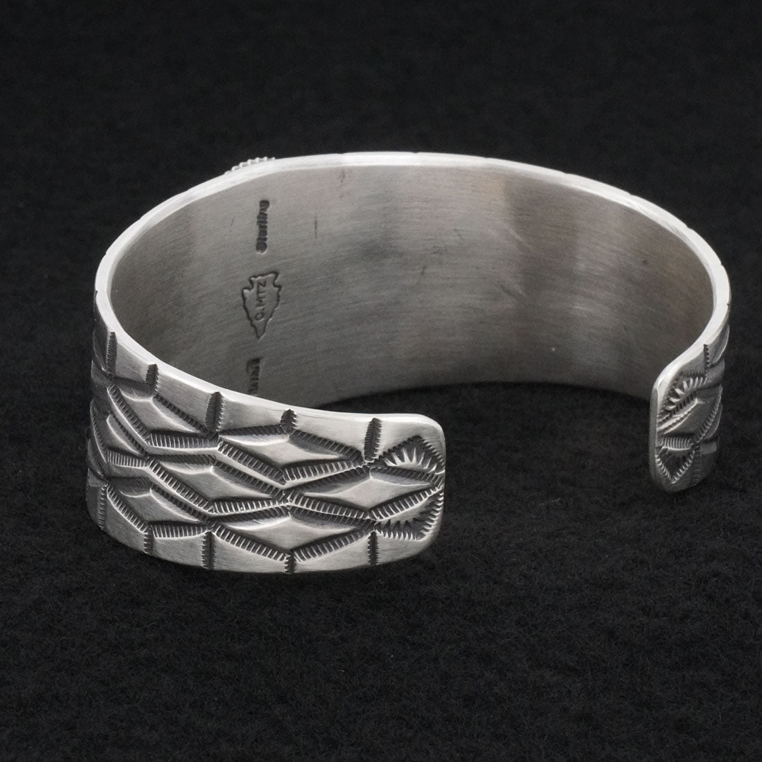 Calvin Martinez Turquoise & Sterling Silver Bracelet
