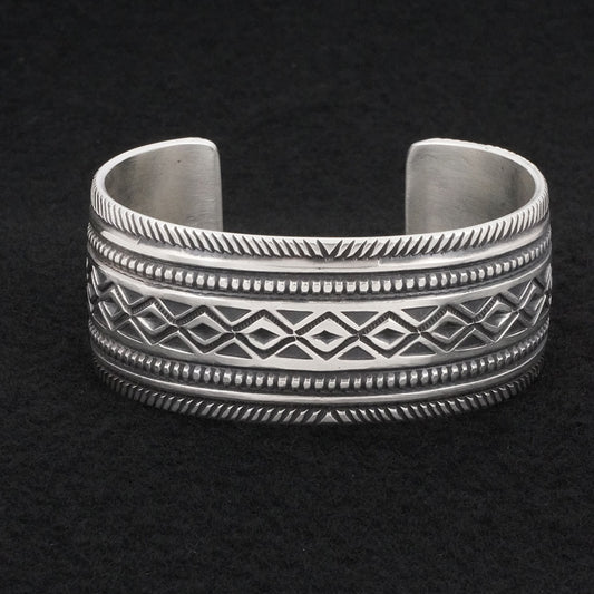Calvin Martinez Sterling Silver Bracelet