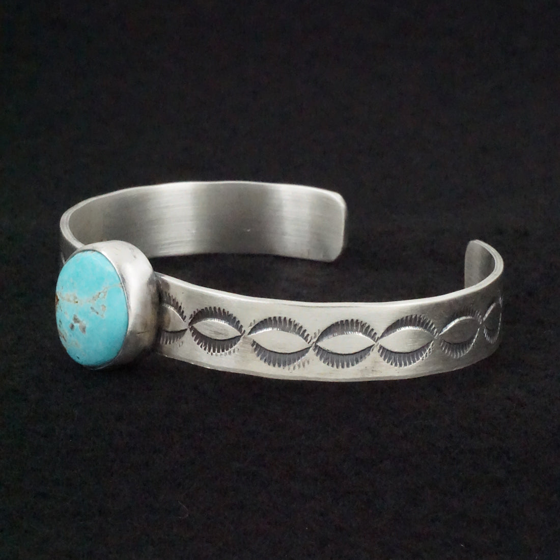 Danny Henio Turquoise & Sterling Silver Bracelet