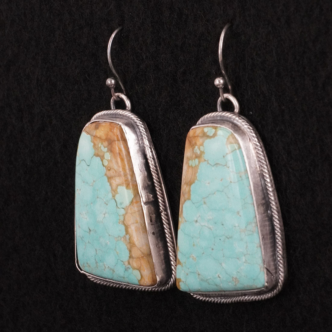 Bobby Johnson Turquoise & Sterling Silver Necklace Set