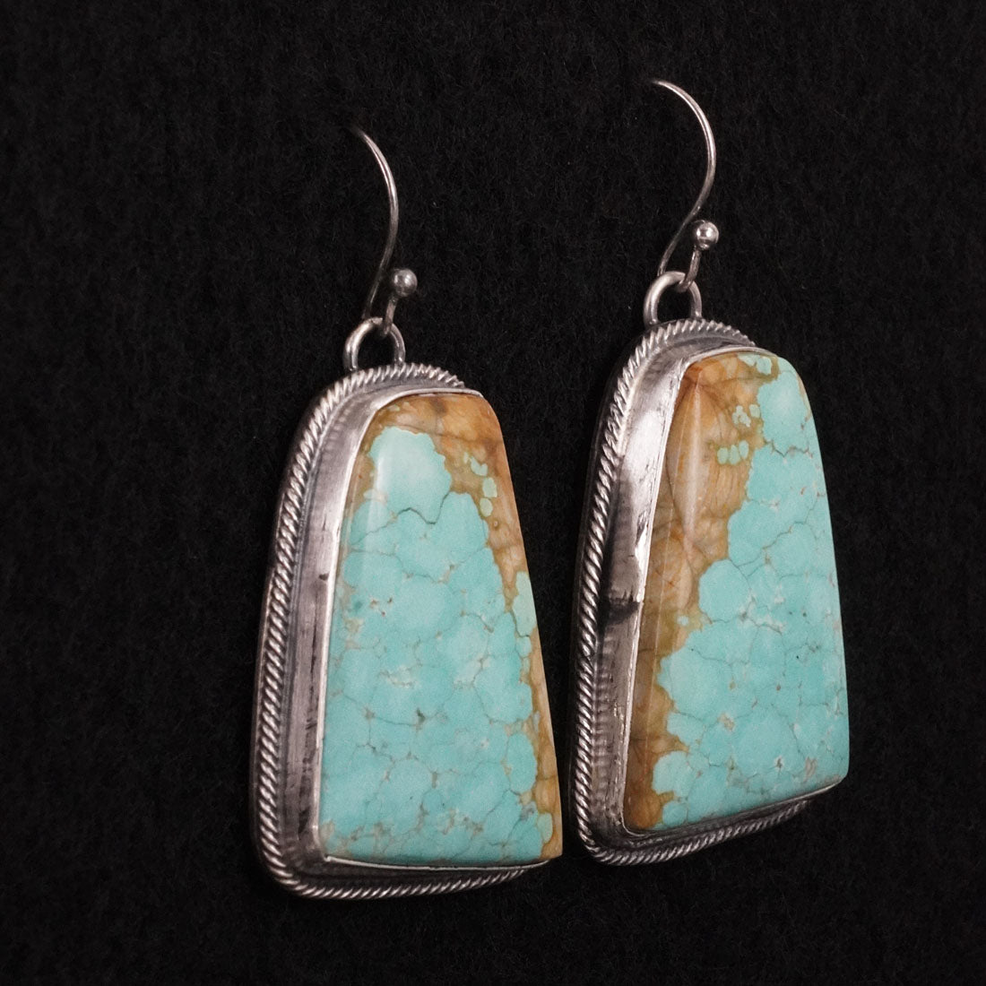 Bobby Johnson Turquoise & Sterling Silver Necklace Set