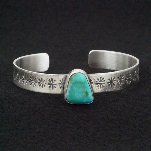 Danny Henio Turquoise & Sterling Silver Bracelet