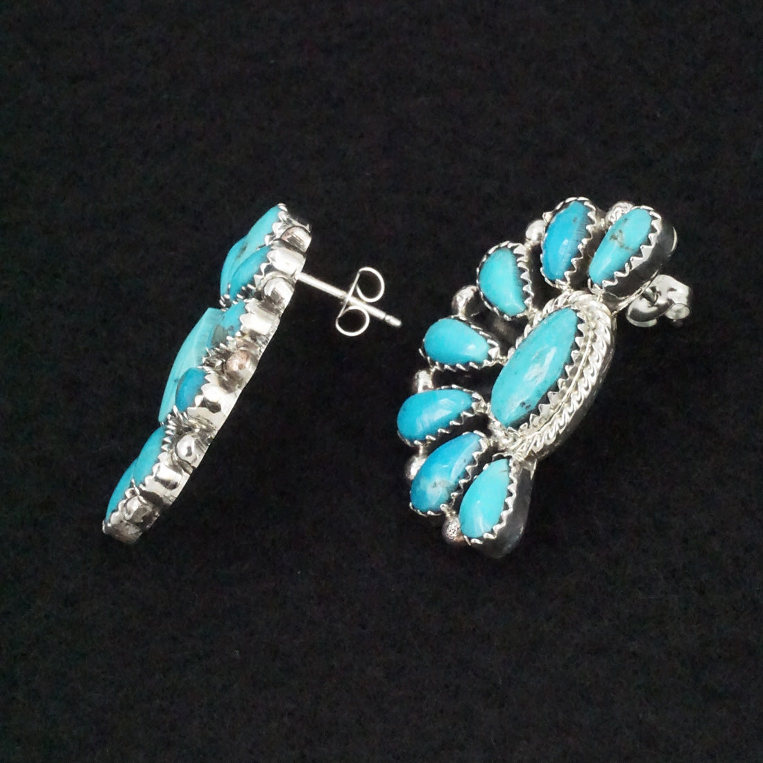 Eunise Wilson Turquoise & Sterling Silver Necklace Set