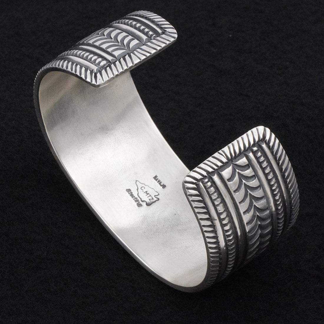 Calvin Martinez Sterling Silver Bracelet