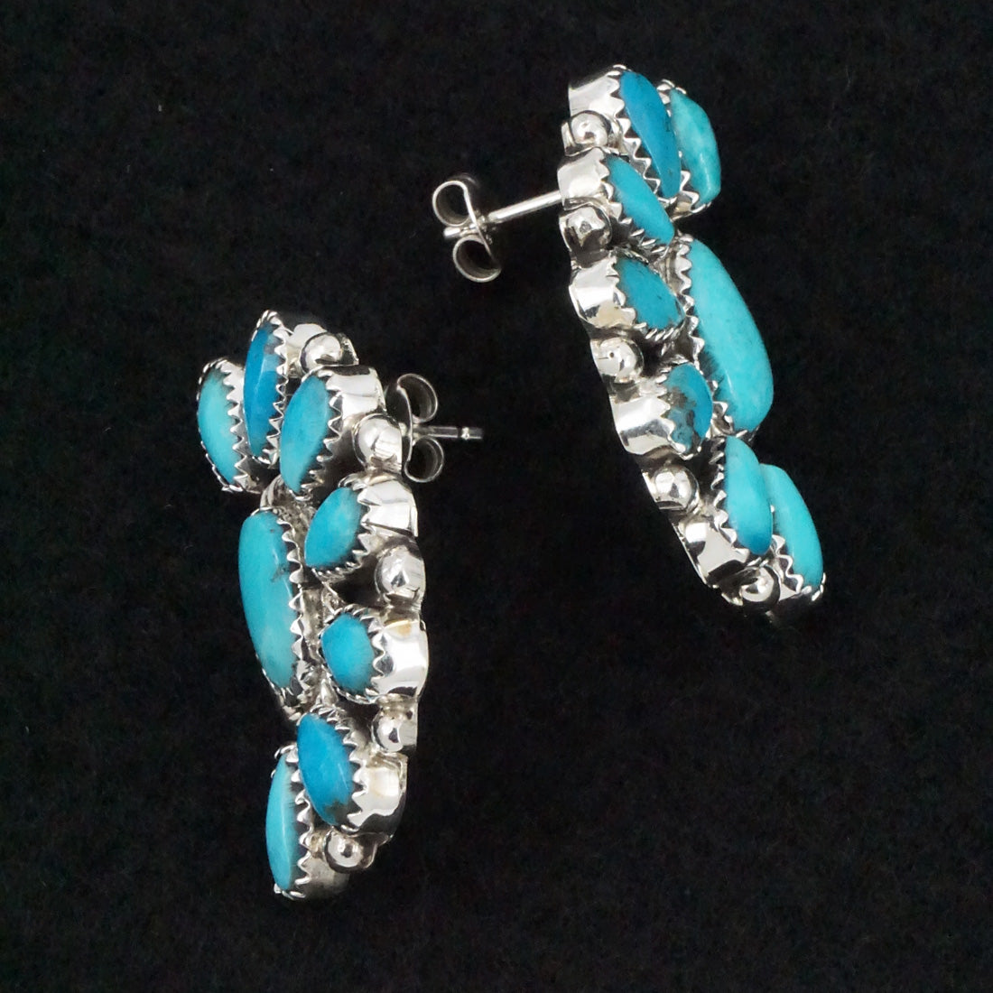 Eunise Wilson Turquoise & Sterling Silver Necklace Set