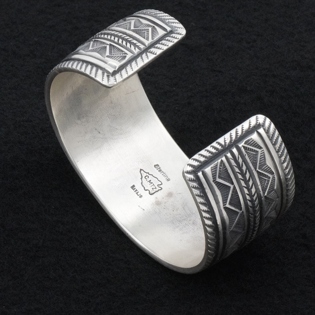 Calvin Martinez Sterling Silver Bracelet