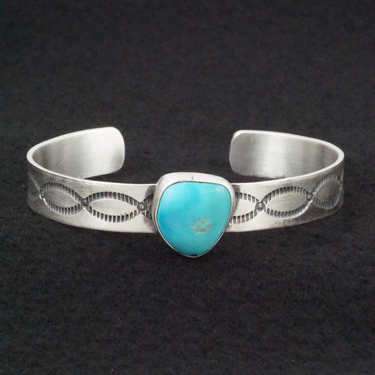 Danny Henio Turquoise & Sterling Silver Bracelet