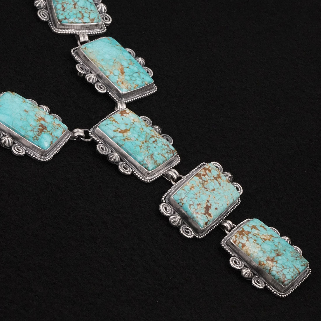 Darrin Livingston Turquoise & Sterling Silver Necklace Set