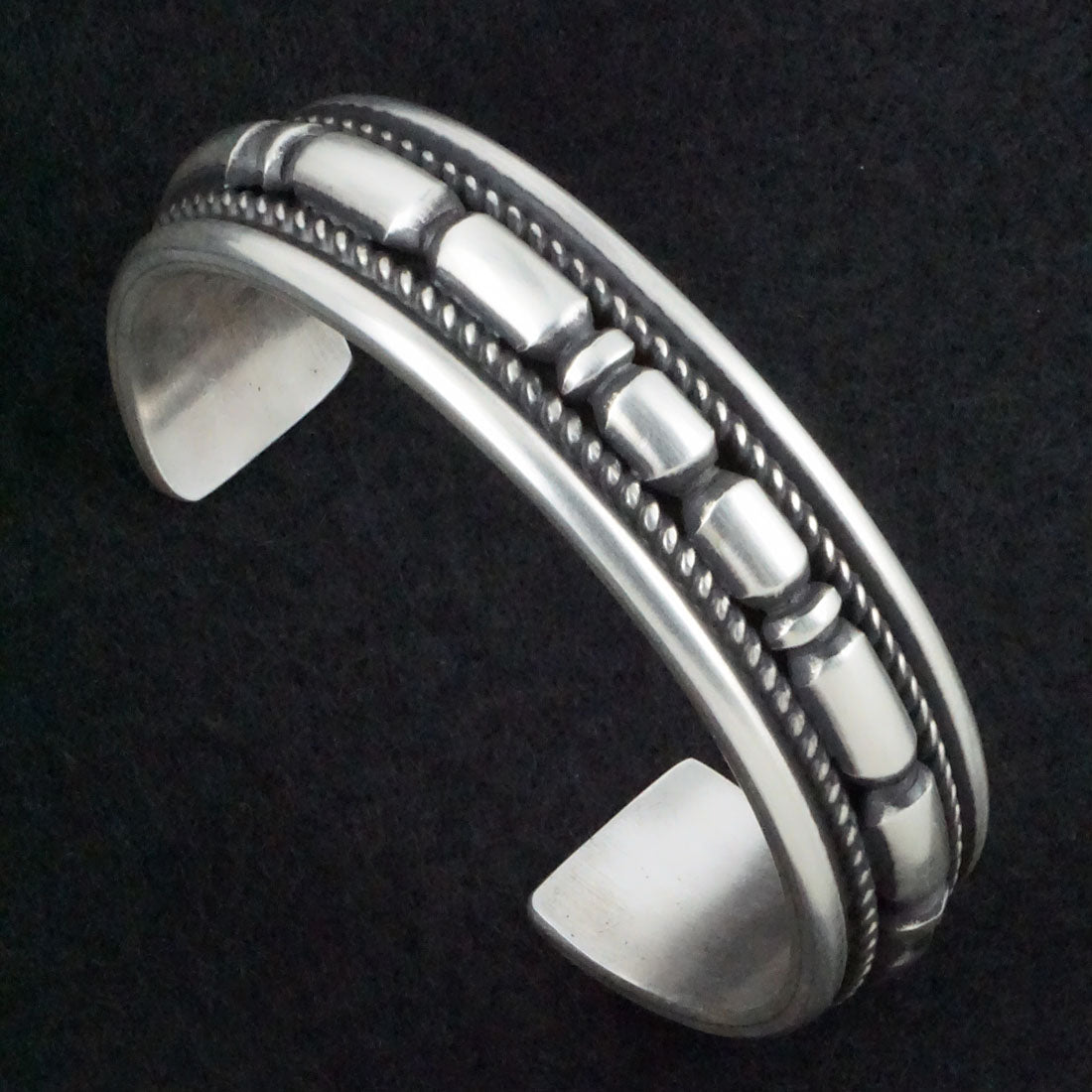 Leander Tahe Sterling Silver Bracelet