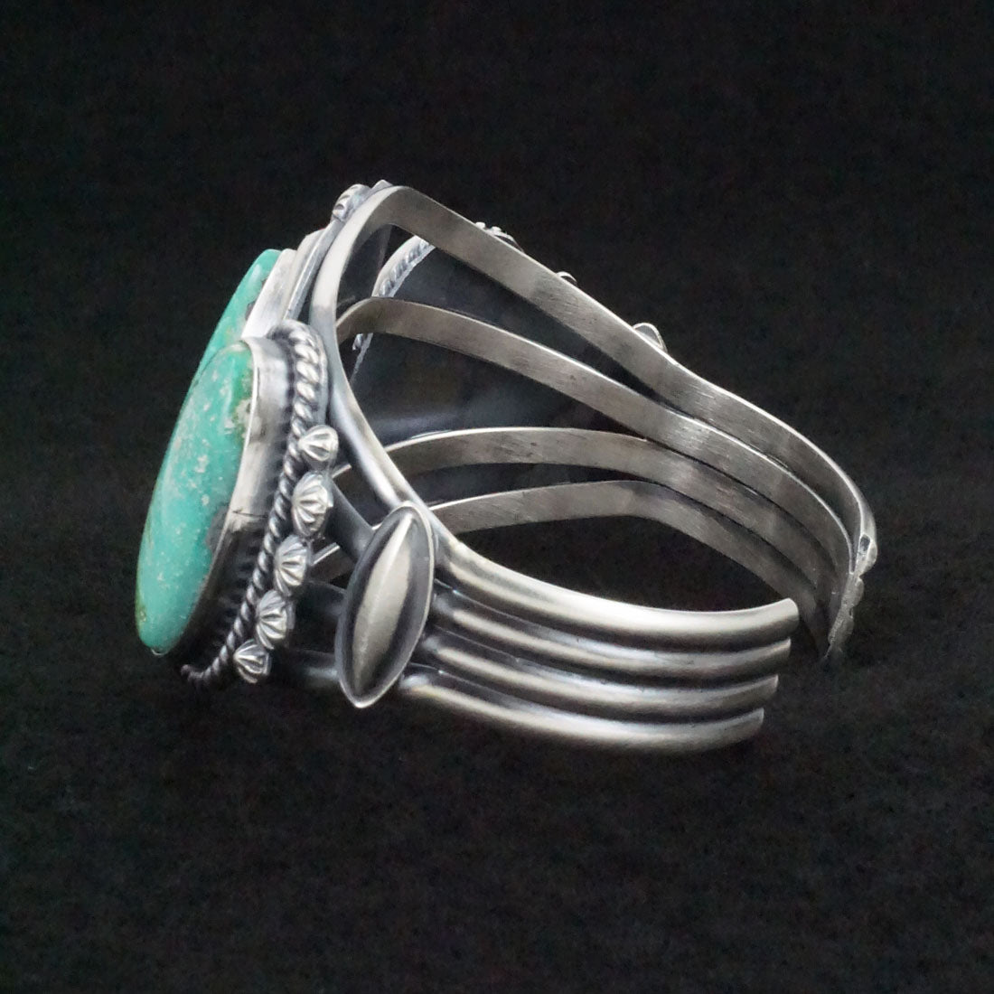 Raymond Delgarito Turquoise & Sterling Silver Bracelet