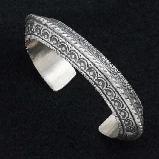 Calvin Martinez Sterling Silver Bracelet