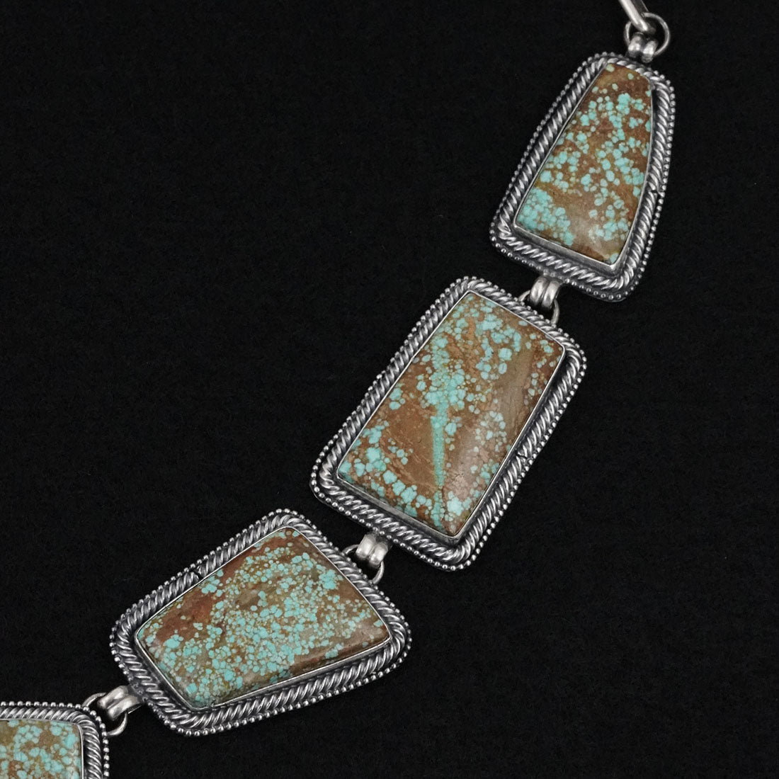 Darrin Livingston Turquoise & Sterling Silver Necklace Set