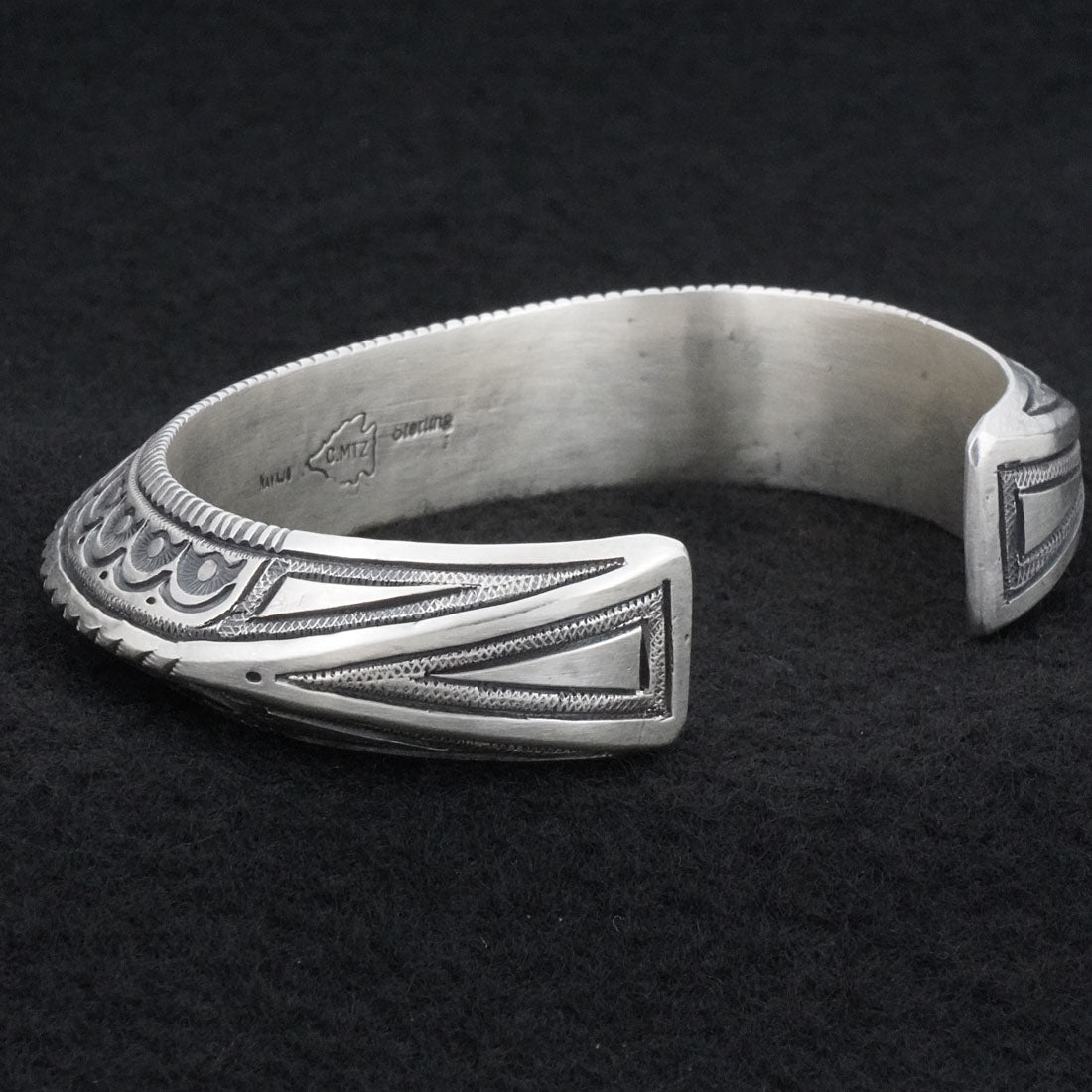 Calvin Martinez Sterling Silver Bracelet