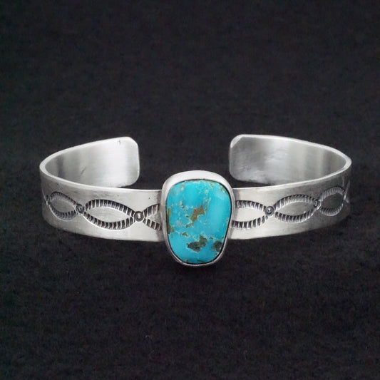 Danny Henio Turquoise & Sterling Silver Bracelet