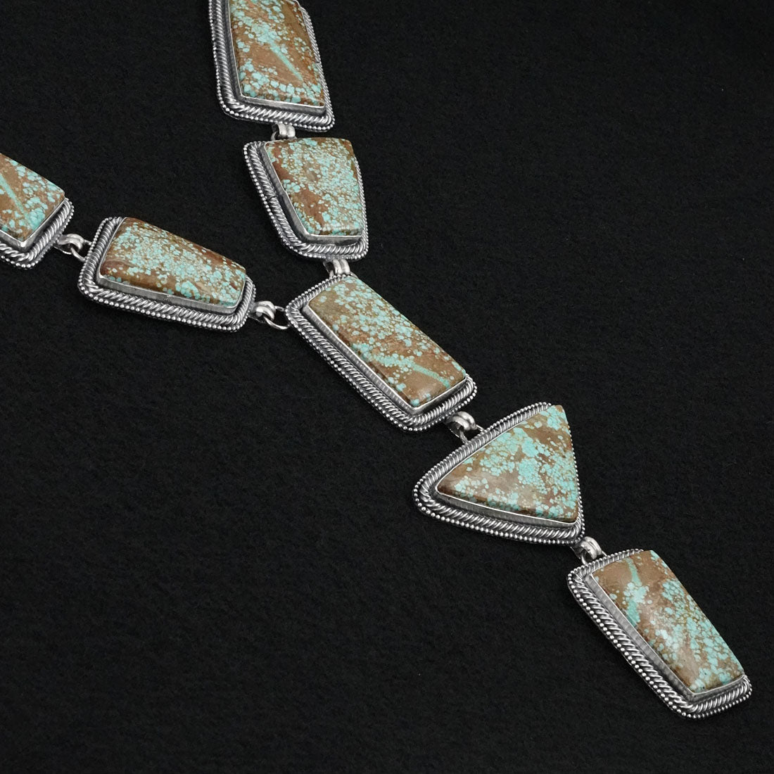 Darrin Livingston Turquoise & Sterling Silver Necklace Set