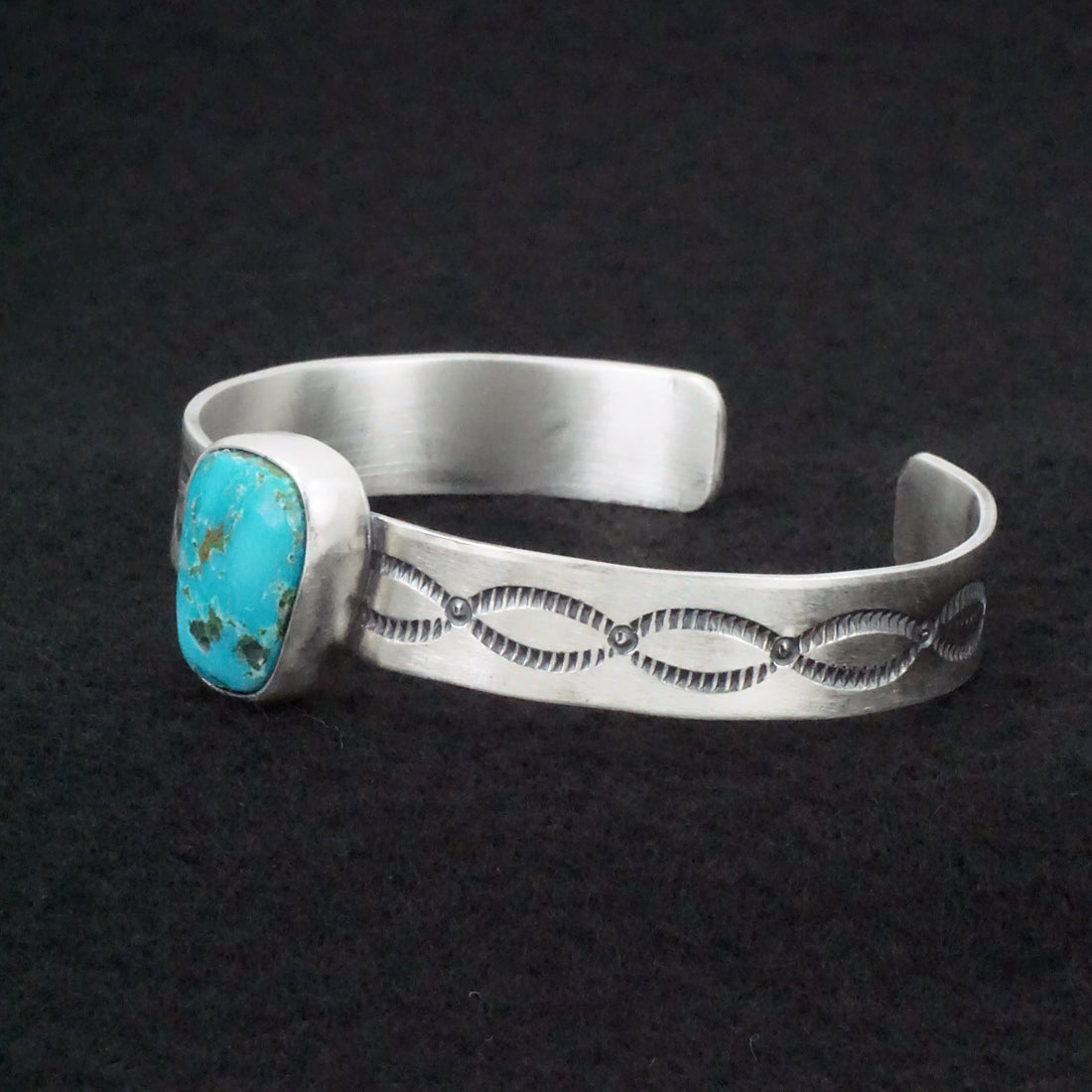 Danny Henio Turquoise & Sterling Silver Bracelet