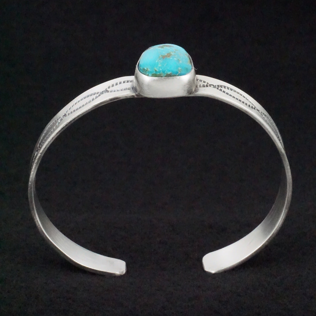 Danny Henio Turquoise & Sterling Silver Bracelet