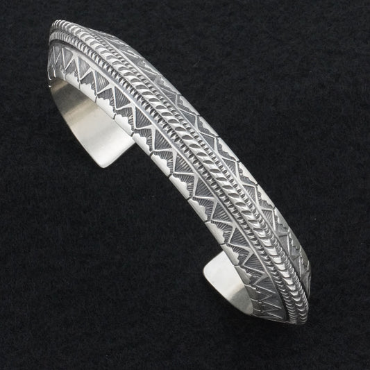 Calvin Martinez Sterling Silver Bracelet