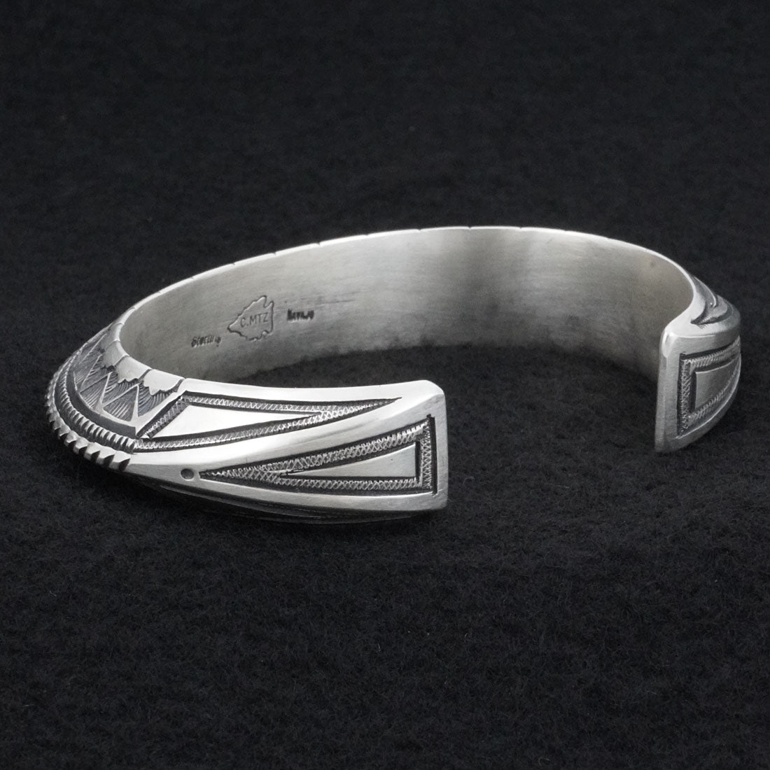 Calvin Martinez Sterling Silver Bracelet
