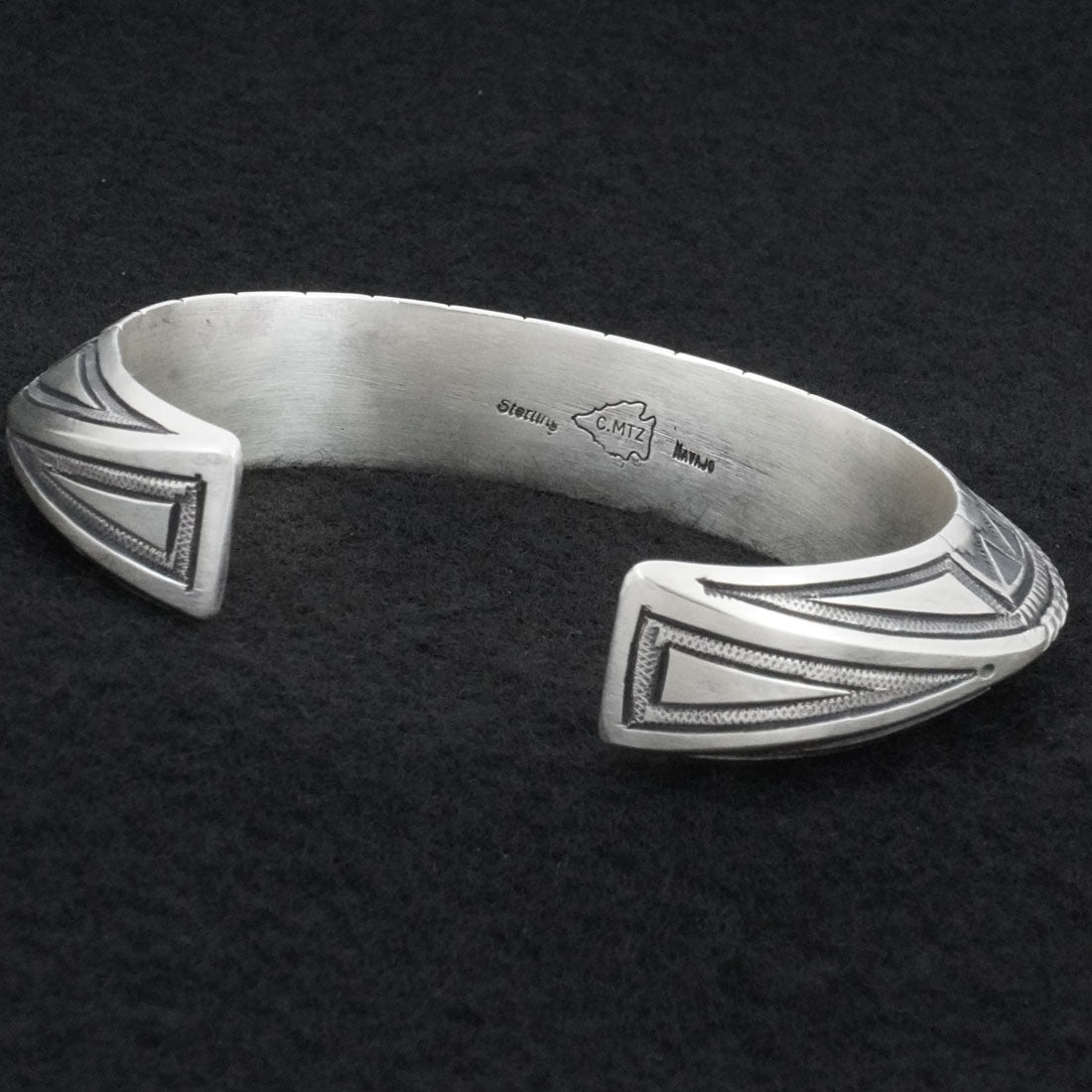 Calvin Martinez Sterling Silver Bracelet