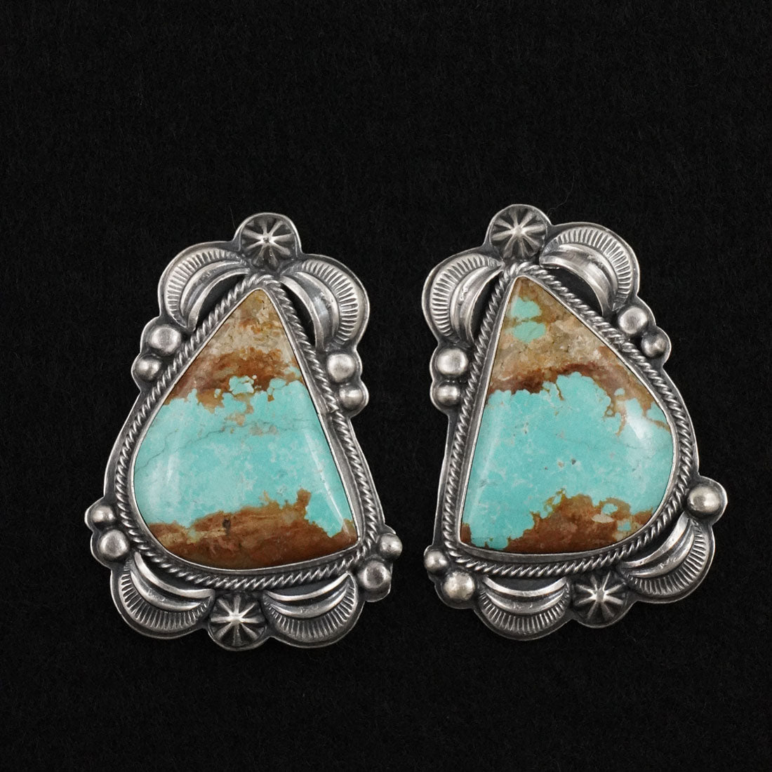 Randy Boyd Turquoise & Sterling Silver Necklace Set