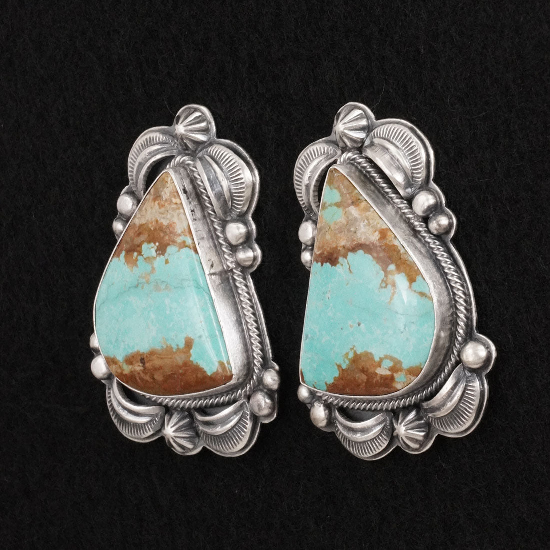 Randy Boyd Turquoise & Sterling Silver Necklace Set