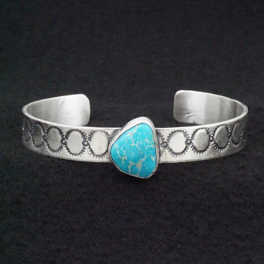 Danny Henio Turquoise & Sterling Silver Bracelet