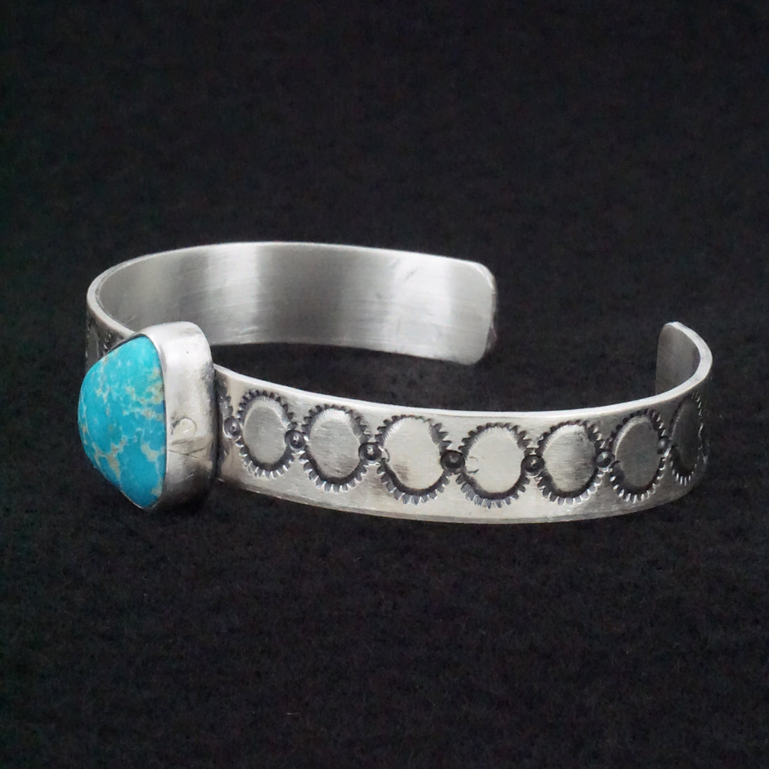 Danny Henio Turquoise & Sterling Silver Bracelet