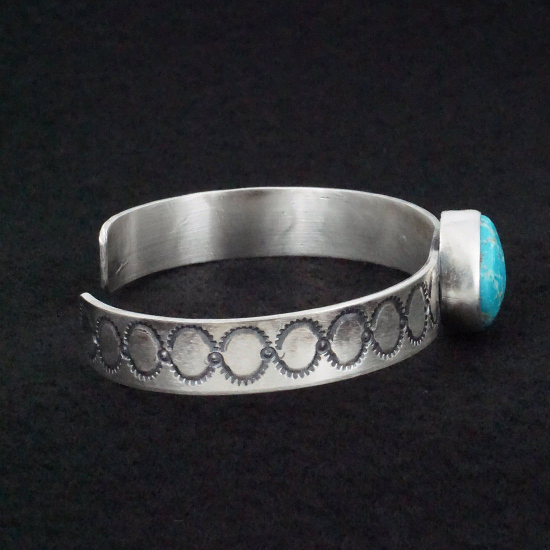 Danny Henio Turquoise & Sterling Silver Bracelet