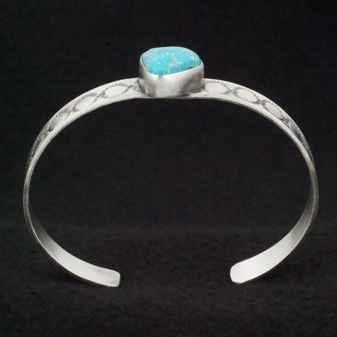 Danny Henio Turquoise & Sterling Silver Bracelet