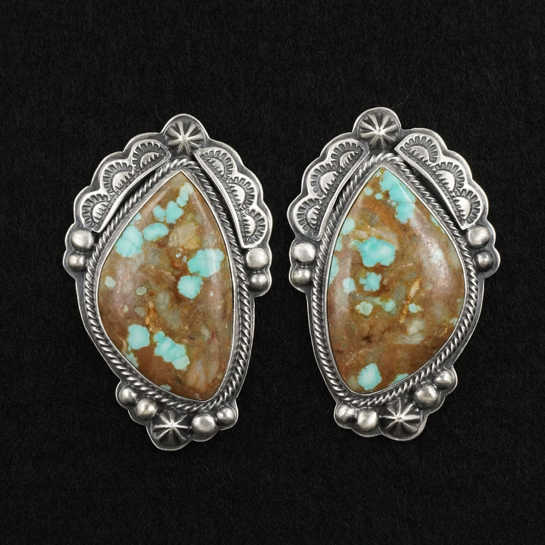 Randy Boyd Turquoise & Sterling Silver Necklace Set