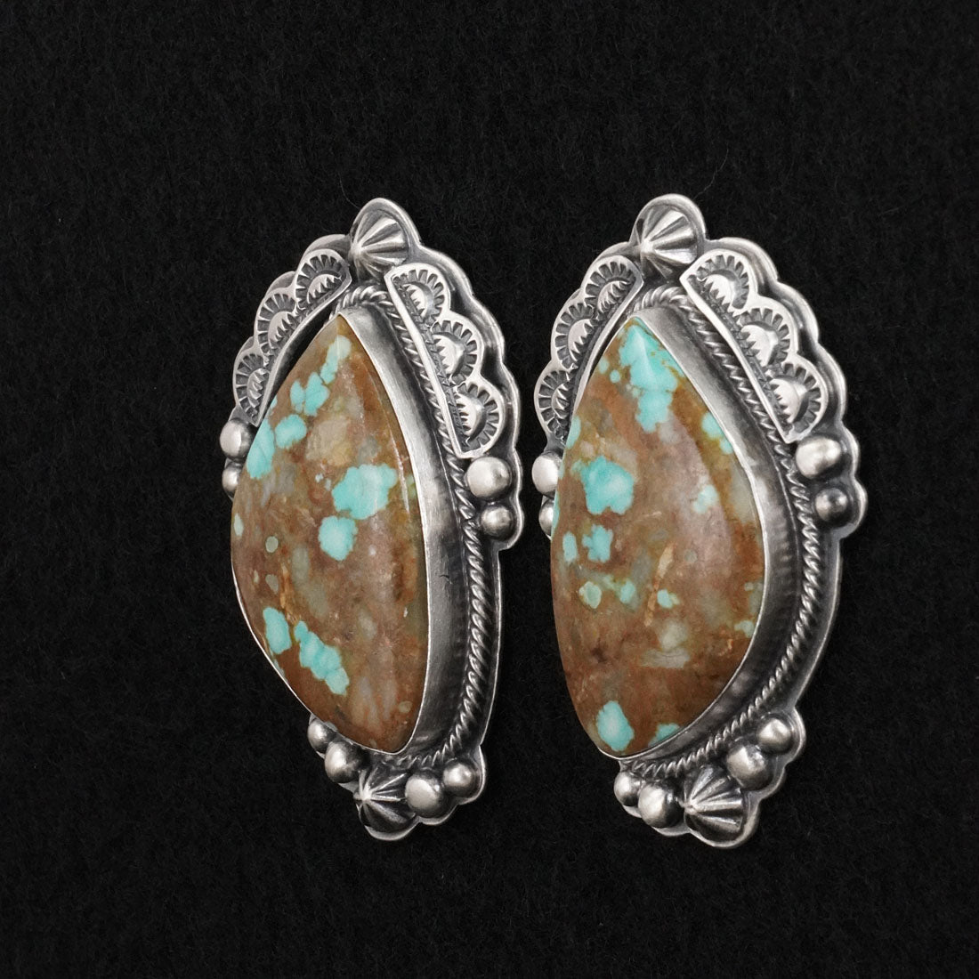 Randy Boyd Turquoise & Sterling Silver Necklace Set