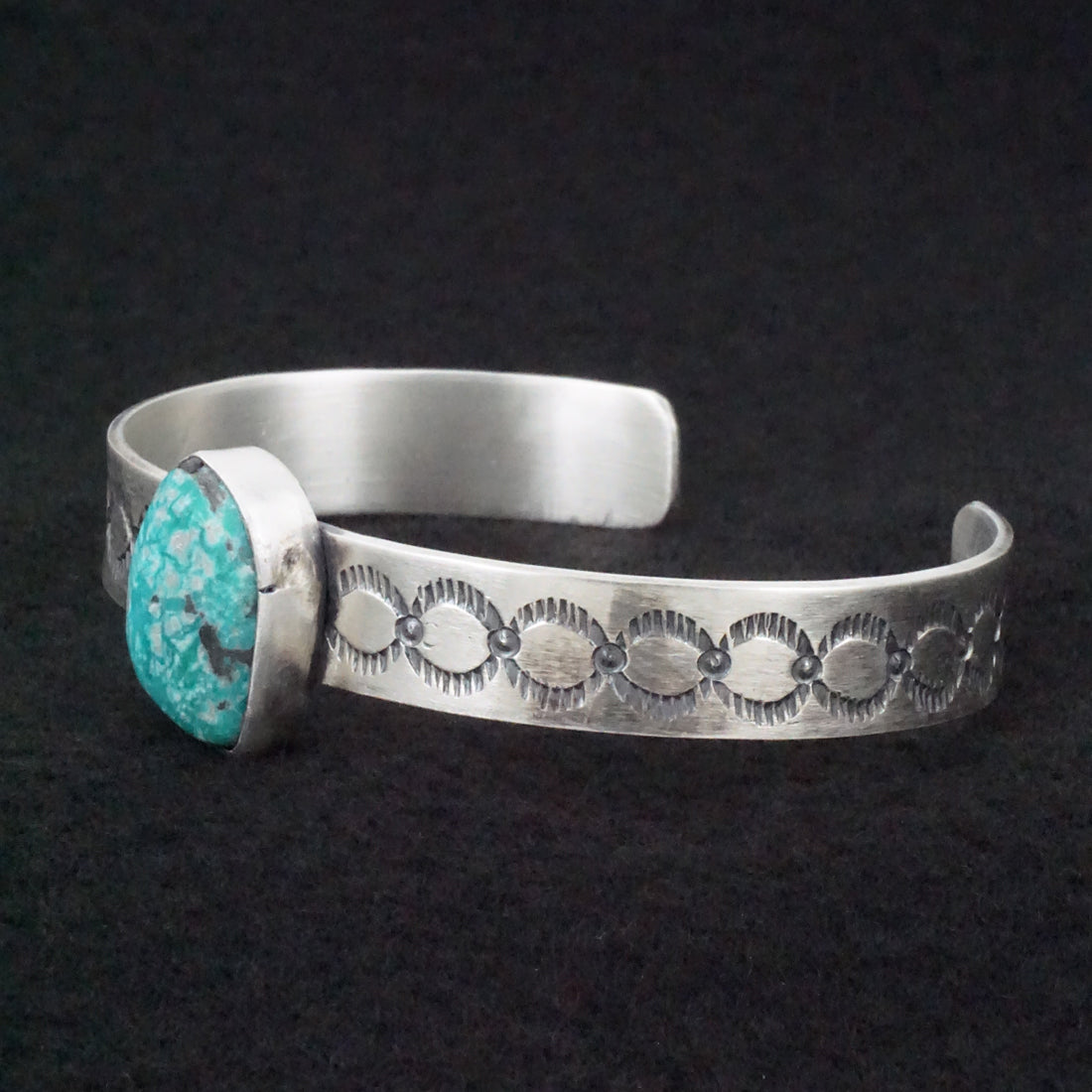 Danny Henio Turquoise & Sterling Silver Bracelet