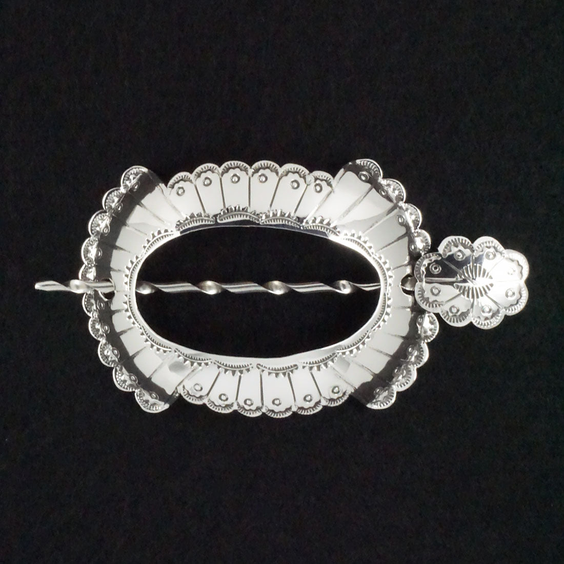 Jolene Begay Sterling Silver Hair Pin