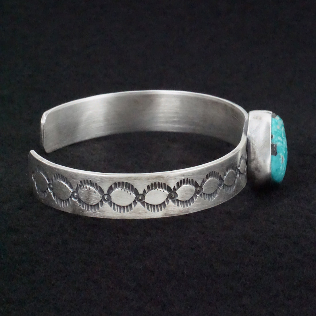 Danny Henio Turquoise & Sterling Silver Bracelet