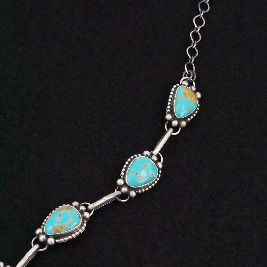 Kathleen Livingston Turquoise & Sterling Silver Necklace & Earrings