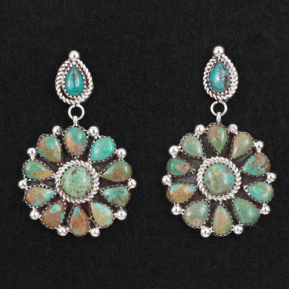 Anthony Brown Turquoise & Sterling Silver Bracelet