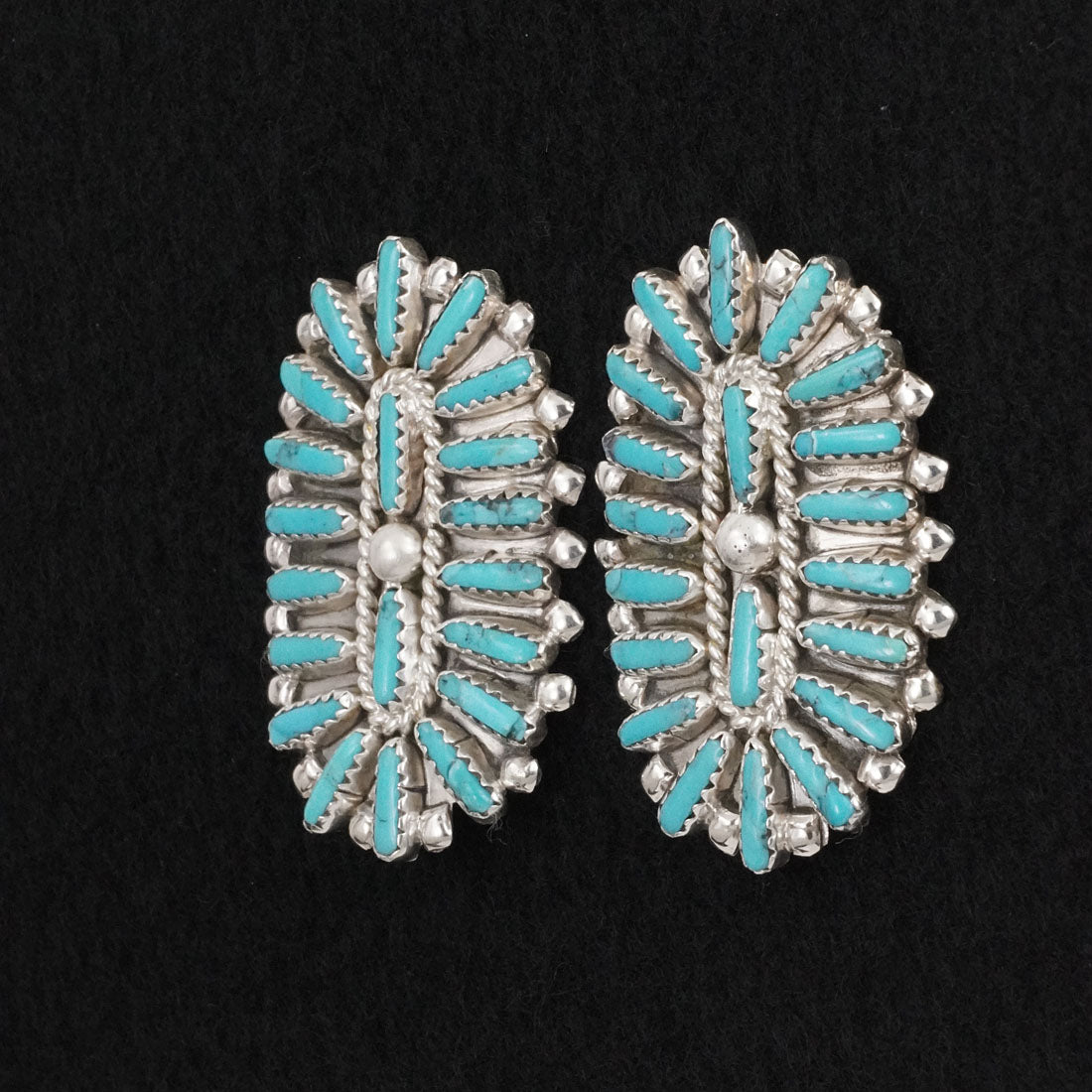 Philena Byjoe Turquoise & Sterling Silver Earrings