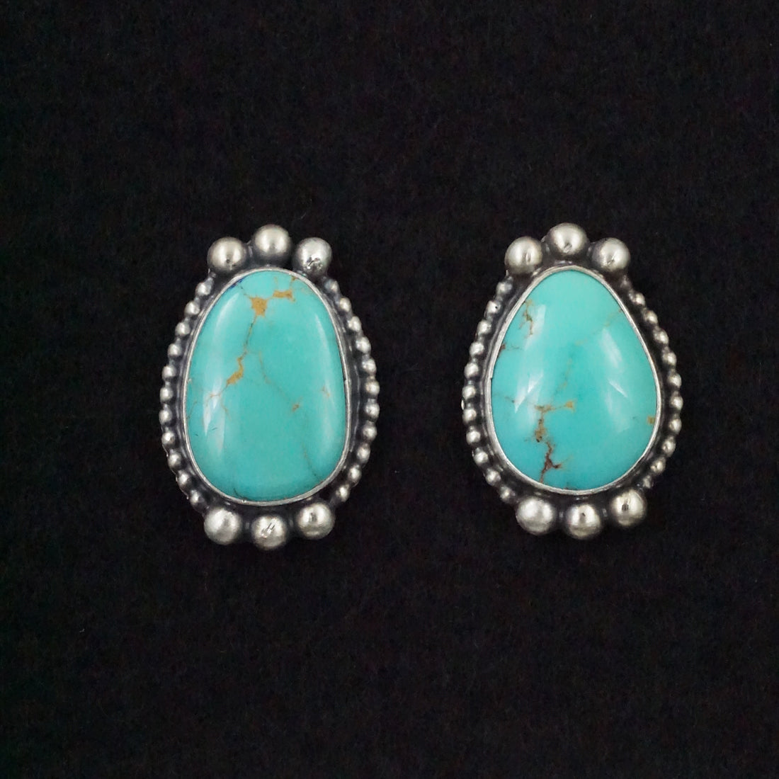 Kathleen Livingston Turquoise & Sterling Silver Necklace & Earrings