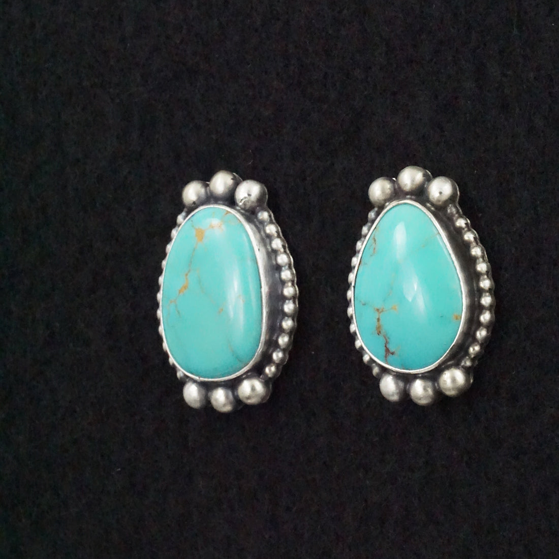 Kathleen Livingston Turquoise & Sterling Silver Necklace & Earrings