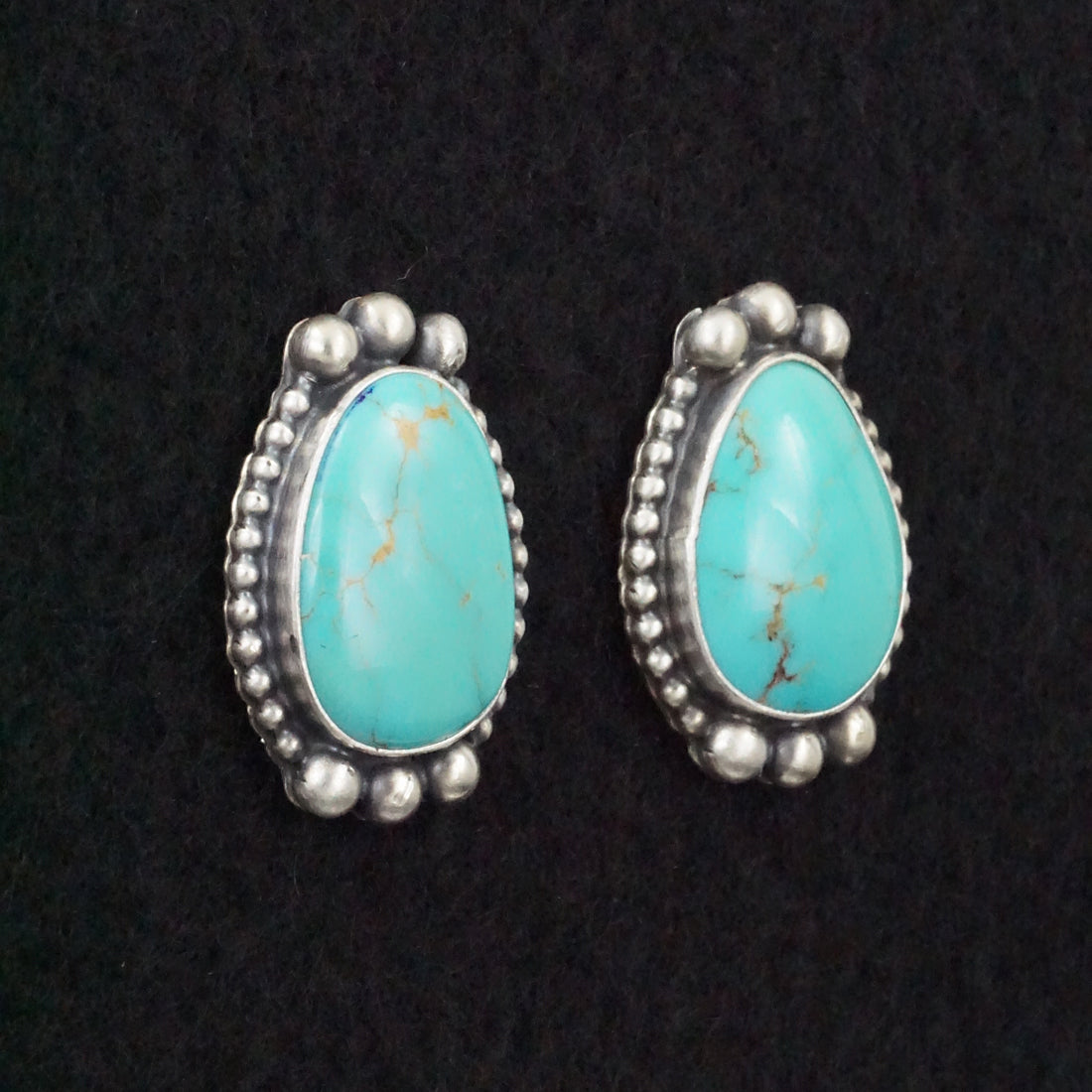 Kathleen Livingston Turquoise & Sterling Silver Necklace & Earrings