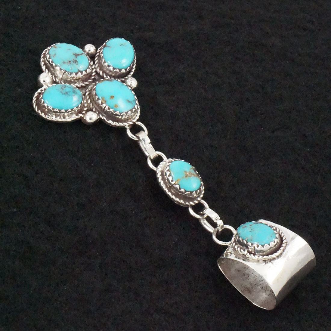 Ernest Hawthorne Turquoise & Sterling Silver Pendant