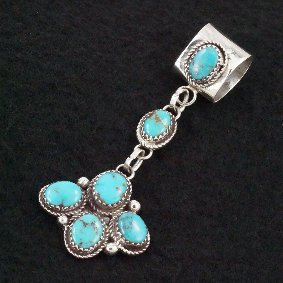 Ernest Hawthorne Turquoise & Sterling Silver Pendant