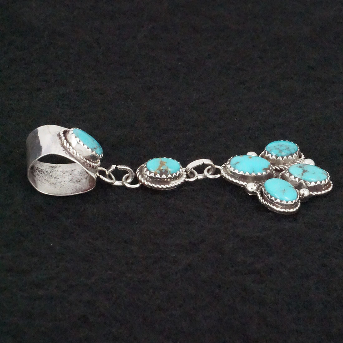 Ernest Hawthorne Turquoise & Sterling Silver Pendant