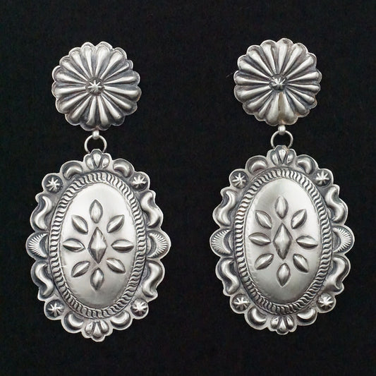 Eugene Charley Sterling Silver Earrings